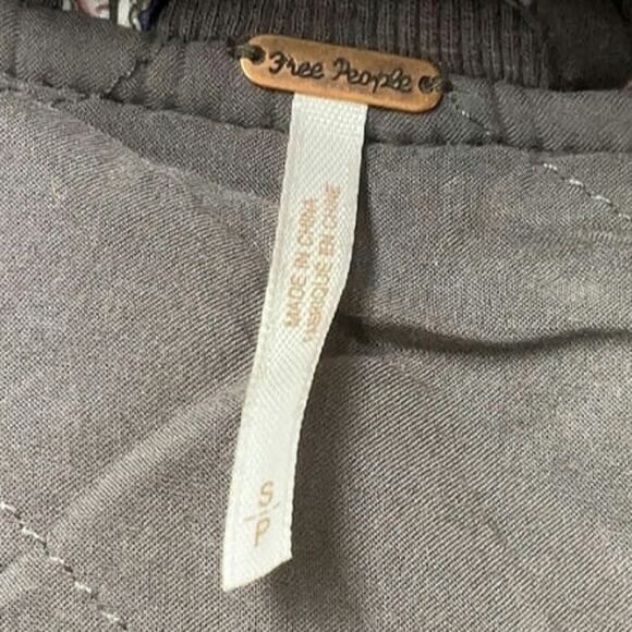 Free People Paisley Boho Bomber Jacket - Picture 3 of 4